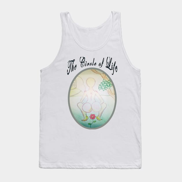 The Circle of life. Poo Becomes Flower. Tank Top by Go Ask Alice Psychedelic Threads